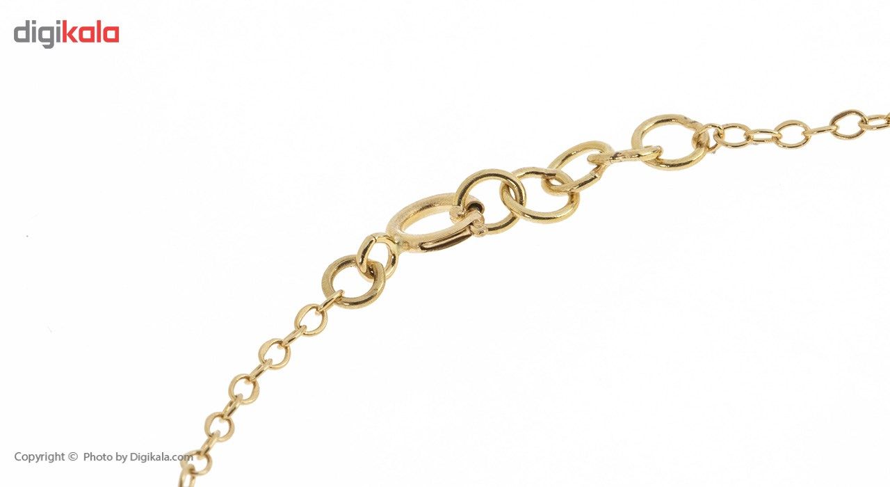 دستبند طلا 18 عیار زنانه رزا مدل BC37 -  - 3