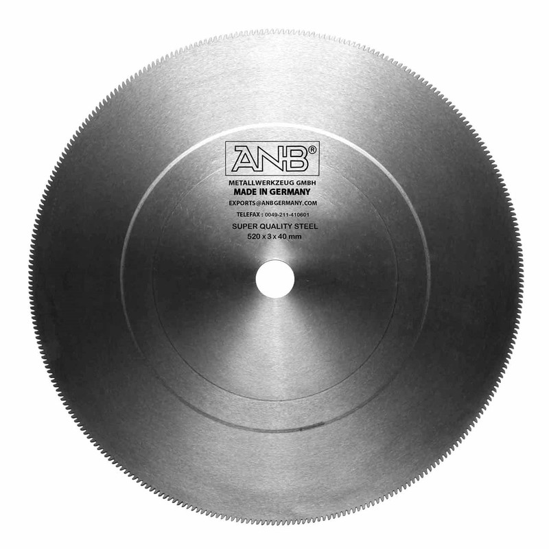 تیغه اره دیسکی آتشی 100%محصول آلمان به ابعاد ANB 520 x 3 x 40 mm