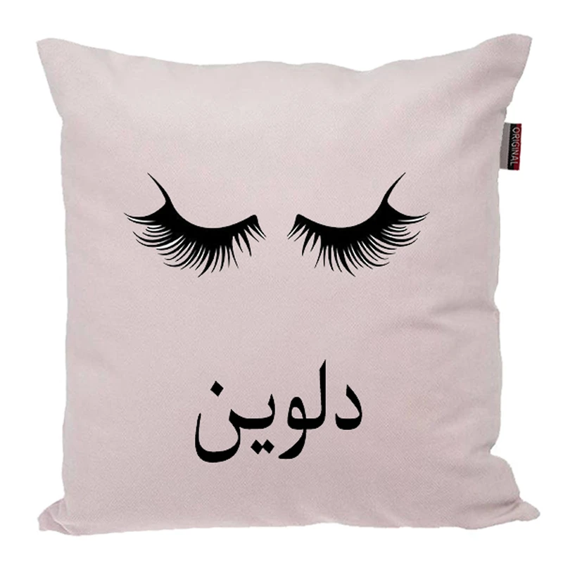 کوسن ناریکو مدل اسم شخصی طرح دخترانه اسم دلوین کد 05060