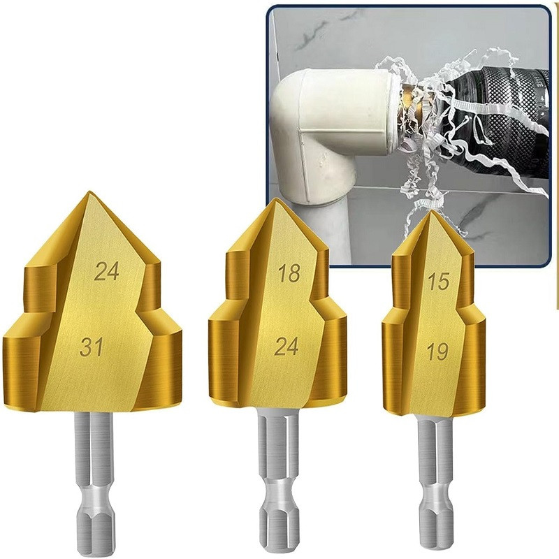 مته تخلیه لوله مدل tp-3 مجموعه 3 عددی