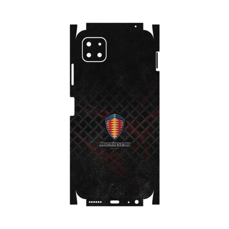 برچسب پوششی ماهوت مدل Koenigsegg Automotive AB-FullSkin مناسب برای گوشی موبایل سامسونگ Galaxy A22 5G