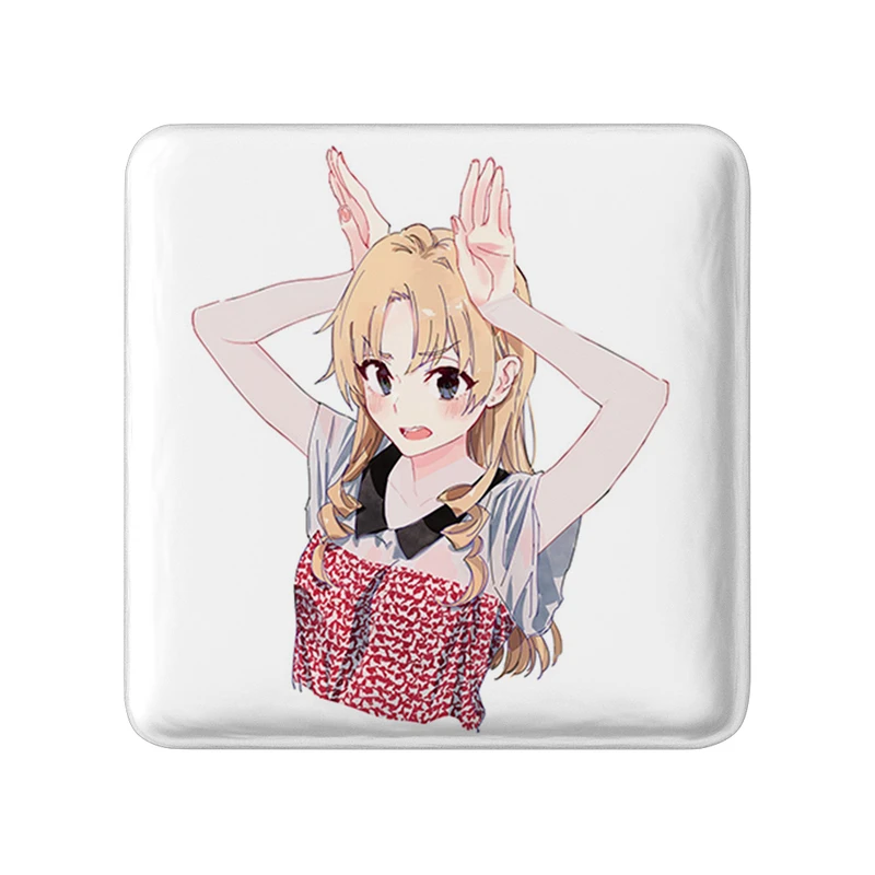 مگنت خندالو طرح یوکینو انیمه جوانی کمدی رومانتیک من مدل مربعی کد 32528