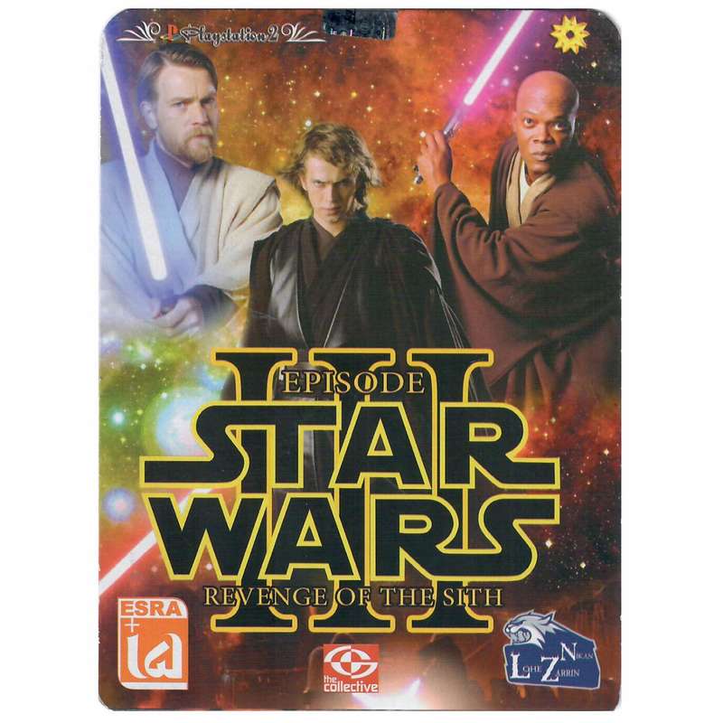 بازی Star Wars III مخصوص PS2 بازی Star Wars III مخصوص PS2