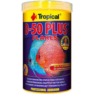 غذای ماهی تروپیکال مدل D-50 Plus وزن 200 گرم