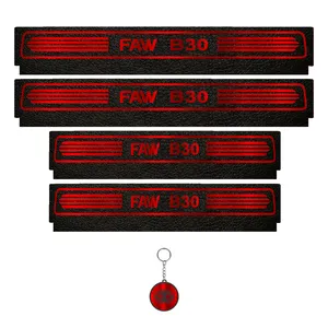 برچسب پارکابی خودرو لندمون کد LM056 MR مناسب برای بسترن مجموعه 4 عددی به همراه جا کلیدی