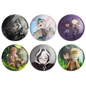 مگنت خندالو طرح انیمه ساخته شده در پرتگاه Made in Abyss کد 1341B مجموعه 6 عددی