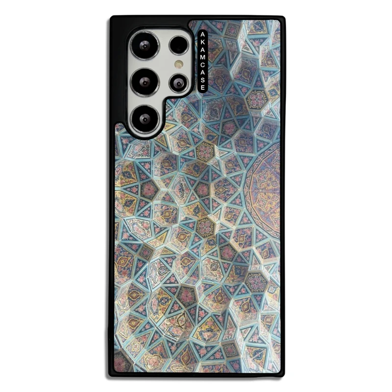 کاور آکام مدل AMC-WSGS22U-MOSAIC-3 مناسب برای گوشی موبایل سامسونگ Galaxy S22 Ultra