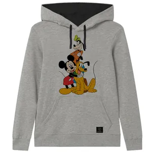 هودی پسرانه 27 مدل انیمیشن کد V37 رنگ طوسی