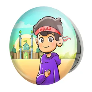 آینه جیبی خندالو طرح نیمه شعبان کودکانه مدل تاشو کد 25542 