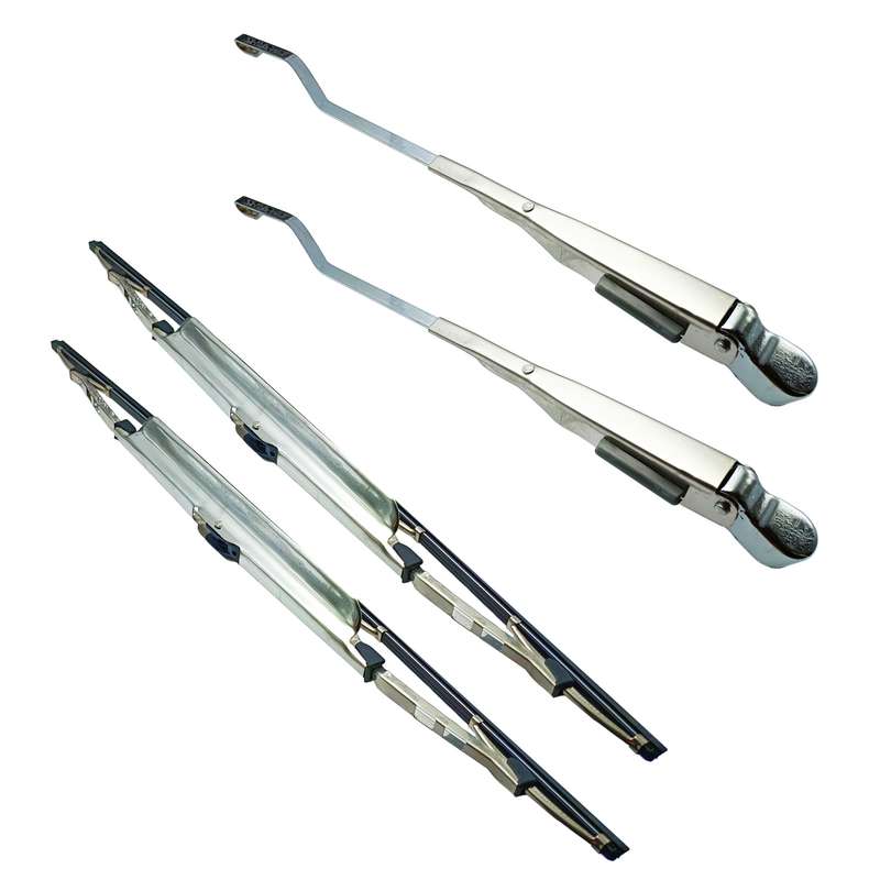 تیغه و بازویی برف پاک کن خودرو مدل استیل کد DOUL-ST مناسب برای پژو 405 بسته 4 عددی