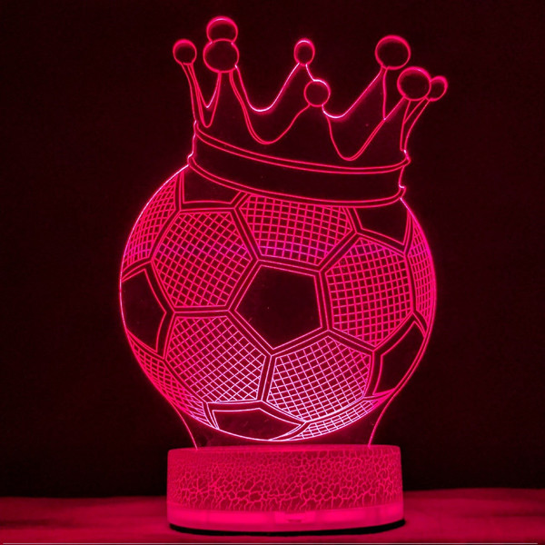 چراغ خواب سه بعدی زیما مدل Crown Ball