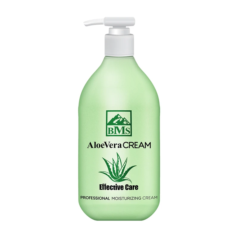 کرم مرطوب کننده بی ام اس مدل Aloe vera حجم 300 میلی لیتر
