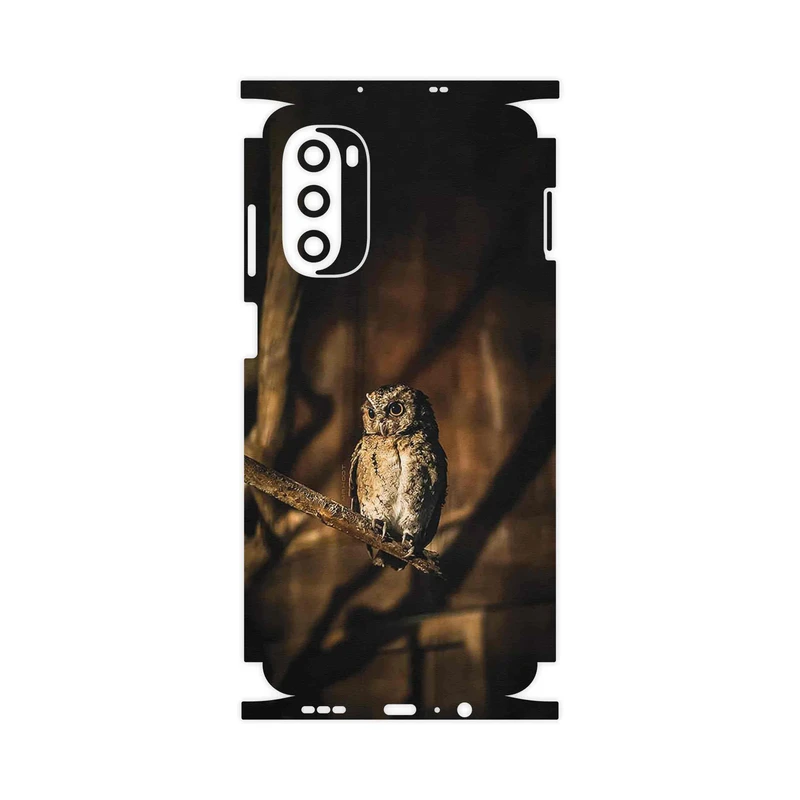 برچسب پوششی ماهوت مدل Owl-FullSkin مناسب برای گوشی موبایل موتورولا Moto G52