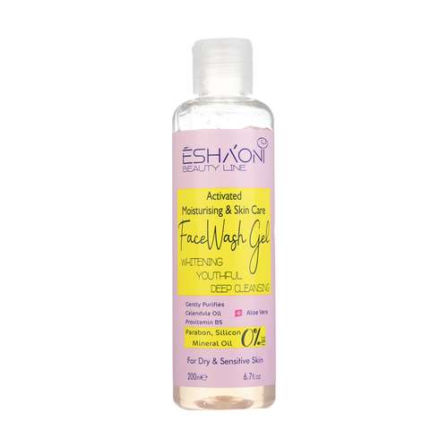 ژل شستشو صورت اشااونی مدل Aloe Vera حجم 200 میلی لیتر