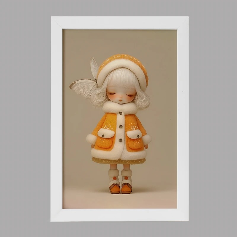 تابلو خندالو مدل دخترانه کیوت کد F5151