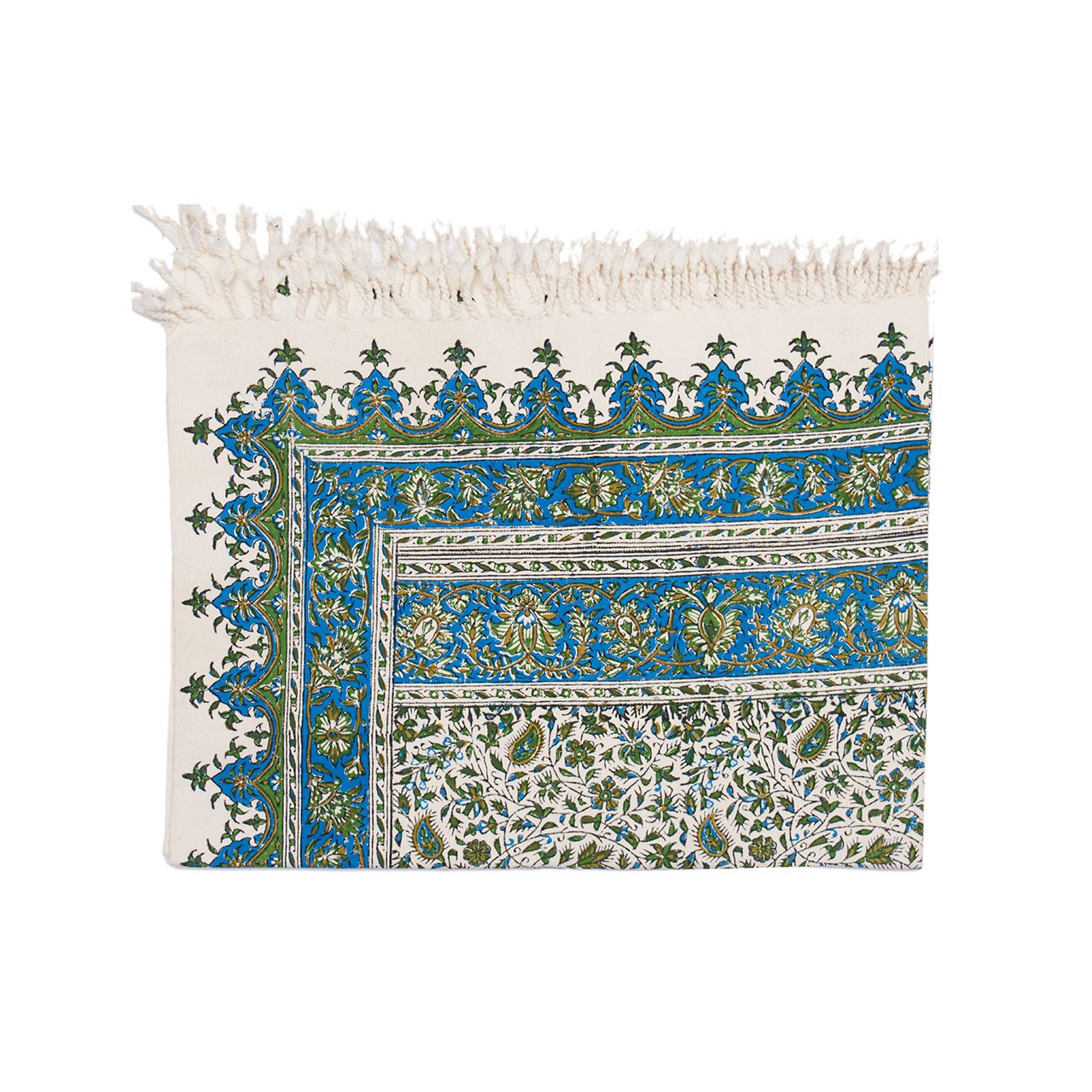 سفره قلمکار اثر زابلیان طرح 59-11-118 سایز 100 × 150 سانتی متر