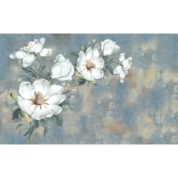 پوستر دیواری سه بعدی طرح گل کد 2017