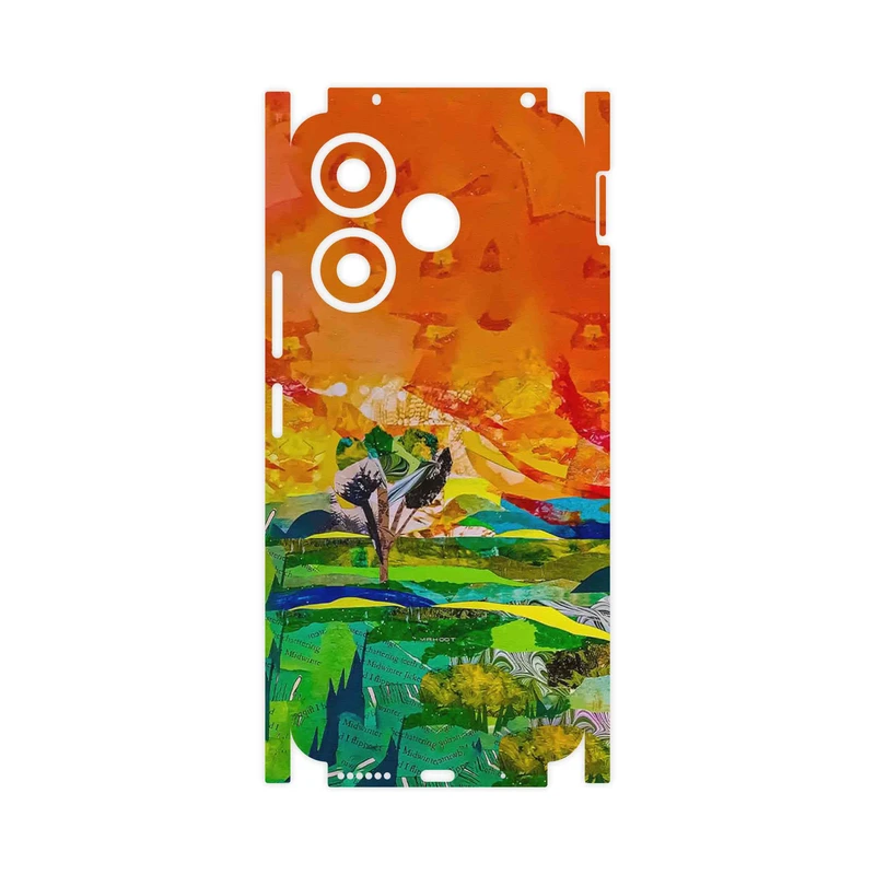 برچسب پوششی ماهوت مدل Collage of Painting-FullSkin مناسب برای گوشی موبایل شیائومی Redmi 13