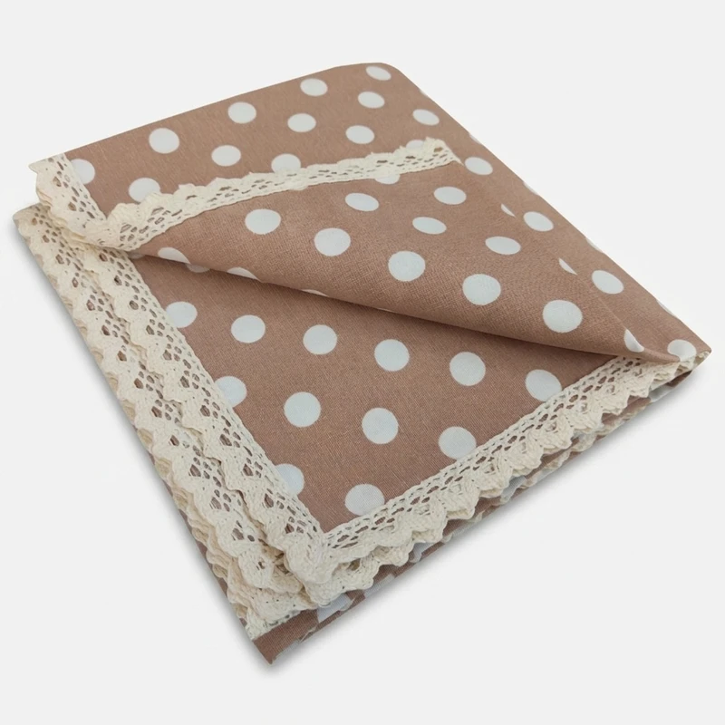 سفره 4 نفره نساجی دُر هنر یزد مدل توپی  cotton-nes سایز 90×90 سانتی متر