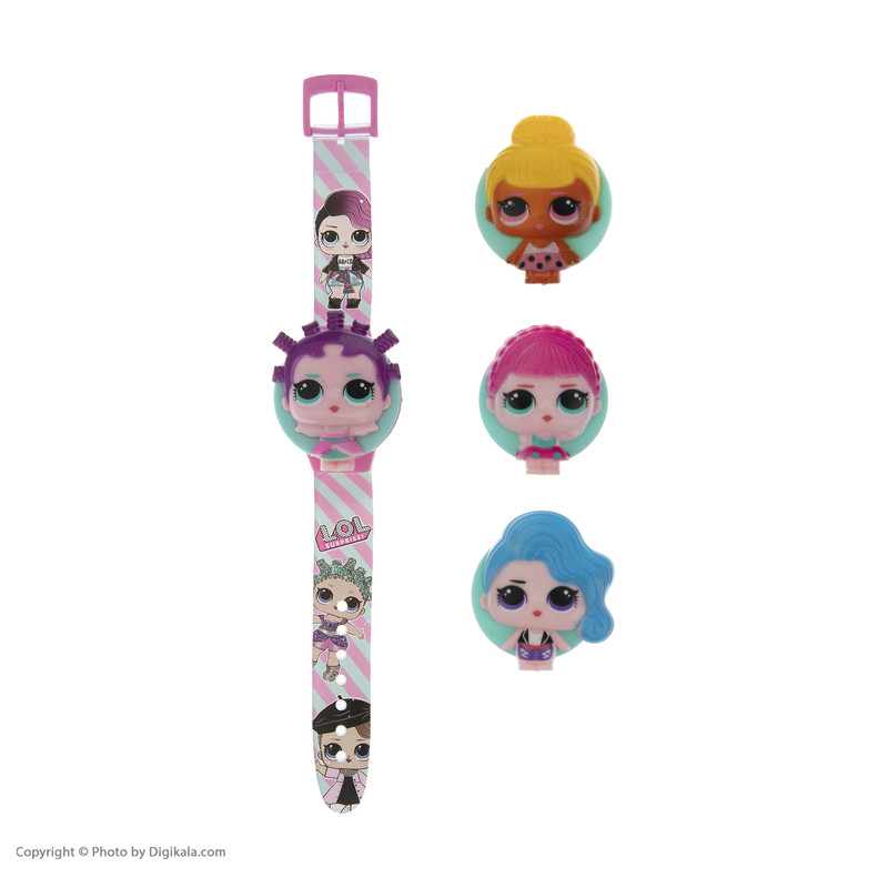 ساعت مچی دیجیتال دخترانه مدل lol200