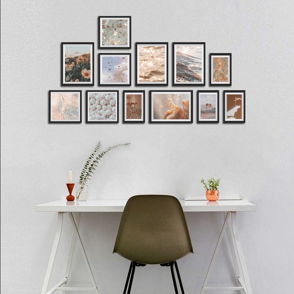 تابلو دکوراتیو مدل DKJ-126 مجموعه 12 عددی