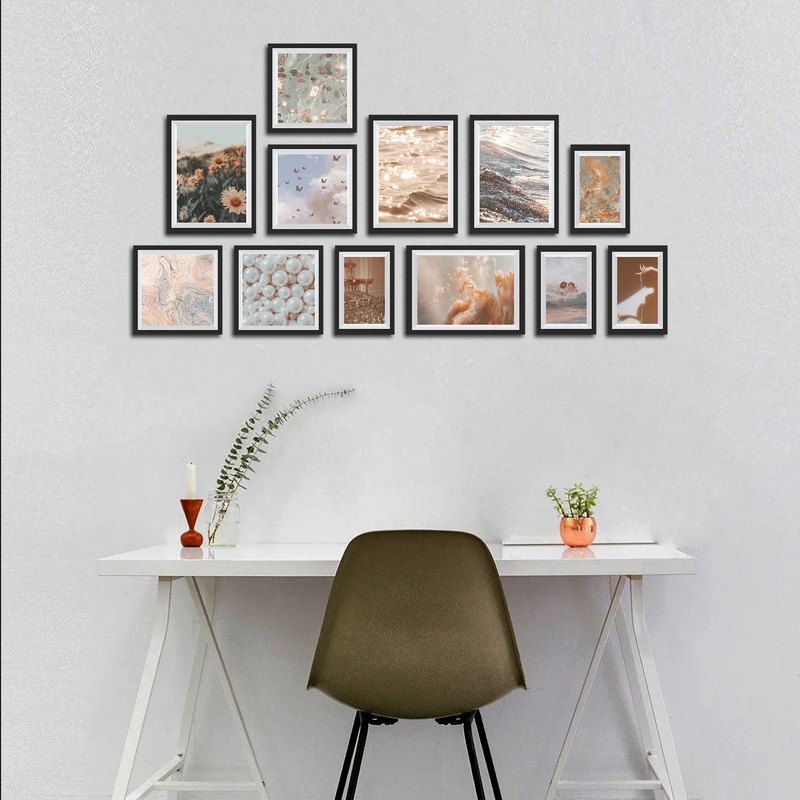 تابلو دکوراتیو مدل DKJ-126 مجموعه 12 عددی