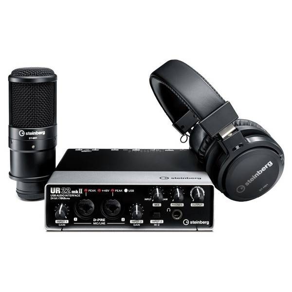 مجموعه تجهیزات ضبط صدای اشتاینبرگ مدل UR22 MKII