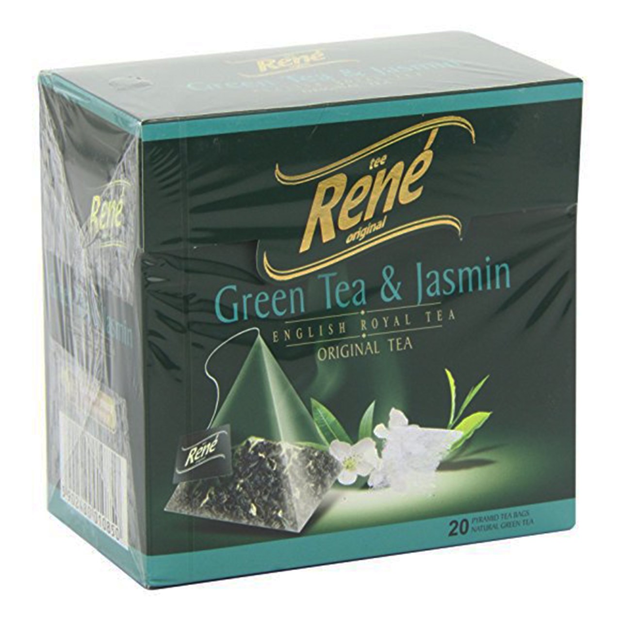 بسته چای سبز رنه مدل Green and Jasmine