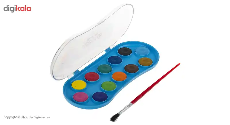 آبرنگ 12 رنگ آریا کد 2-5003