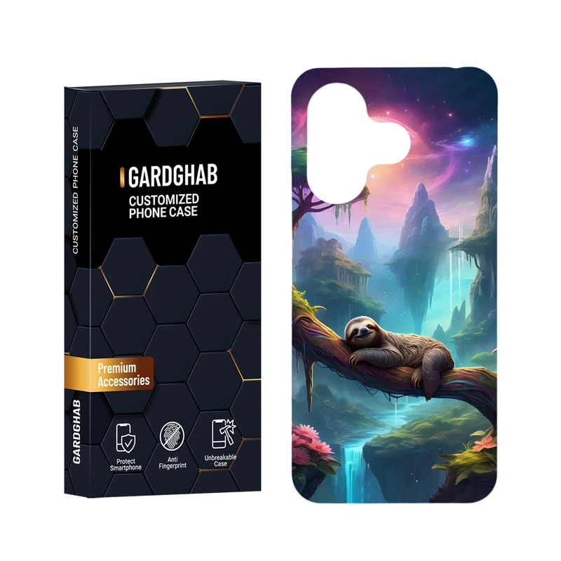 کاور گارد قاب مدل هنری مناسب برای گوشی موبایل شیائومی Redmi 13