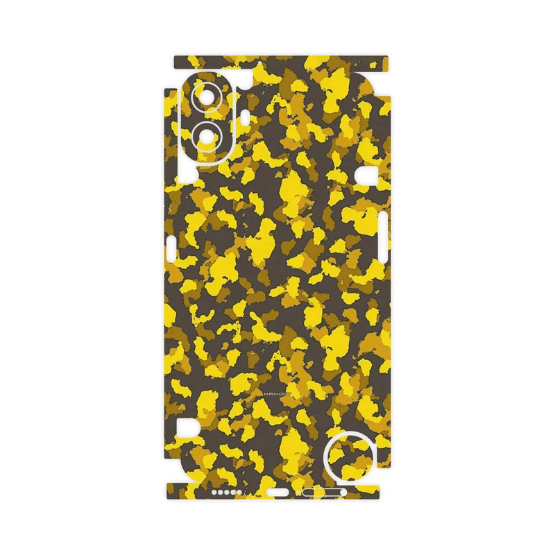 برچسب پوششی ماهوت مدل Yellow Infantry Army-FullSkin مناسب برای گوشی موبایل ناتینگ CMF Phone 1