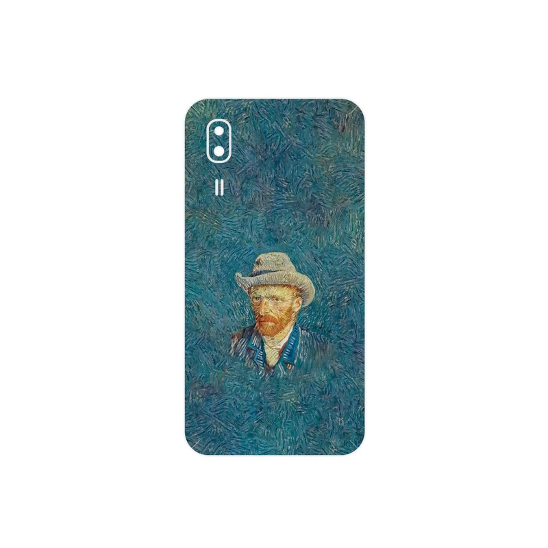 برچسب پوششی ماهوت مدل Self portrait with a gray felt hat مناسب برای گوشی موبایل سامسونگ Galaxy A2 Core