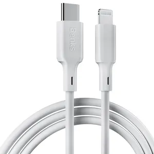  کابل تبدیل USB-C به لایتنینگ بنکس مدل M13 PD طول 1.2 متر