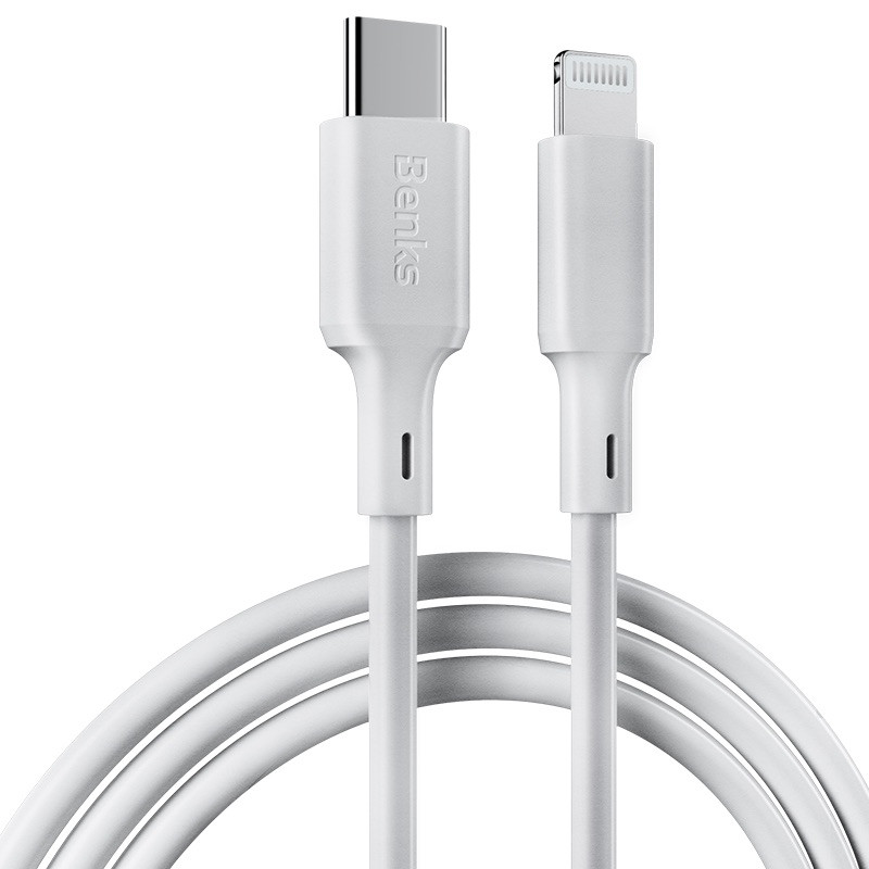  کابل تبدیل USB-C به لایتنینگ بنکس مدل M13 PD طول 1.2 متر