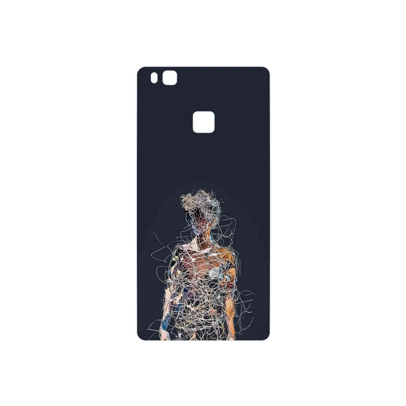 برچسب پوششی ماهوت مدل Strings Digital Art 1 مناسب برای گوشی موبایل هوآوی P9 Lite