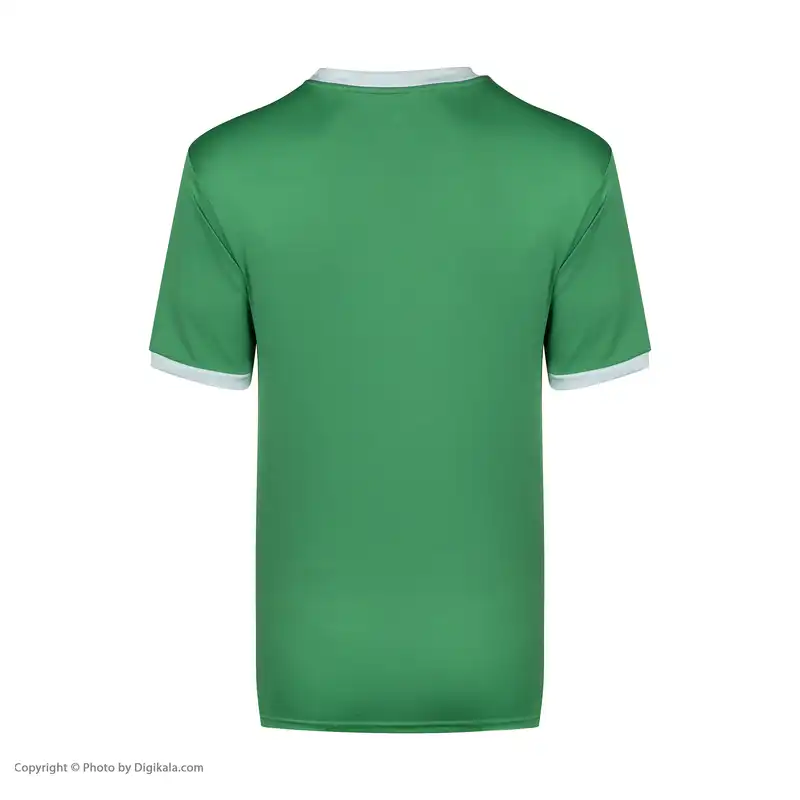 ست پیراهن و شورت ورزشی مردانه مکرون مدل پالرمو رنگ سبز