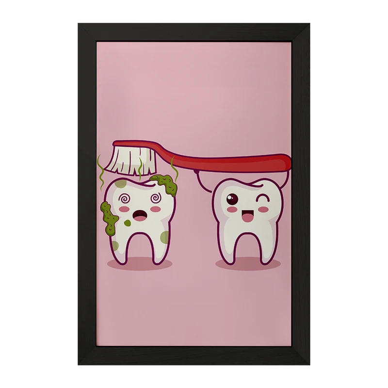 تابلو خندالو مدل دندان و دندان پزشکی کودکانه کد 36760