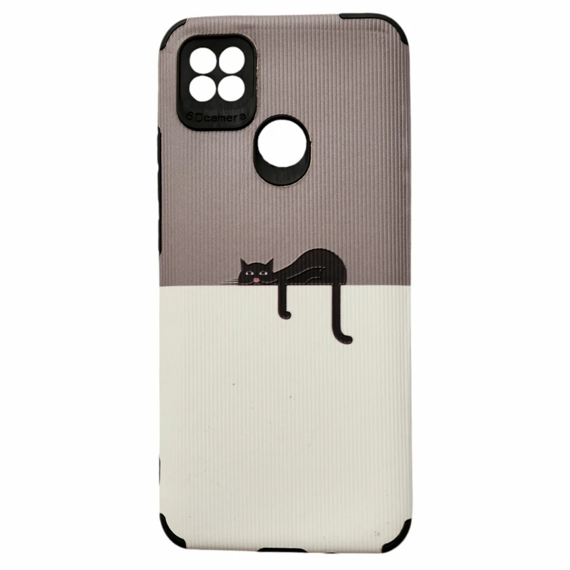 کاور مدل کبریتی طرح Cat مناسب برای گوشی موبایل شیائومی Redmi 9C / 9 activ / POCO C31 / Redmi 10A 