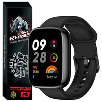 بند راینو مدل Silic-SQ مناسب برای ساعت هوشمند شیائومی Redmi Watch 3 Active / Watch 3 Lite