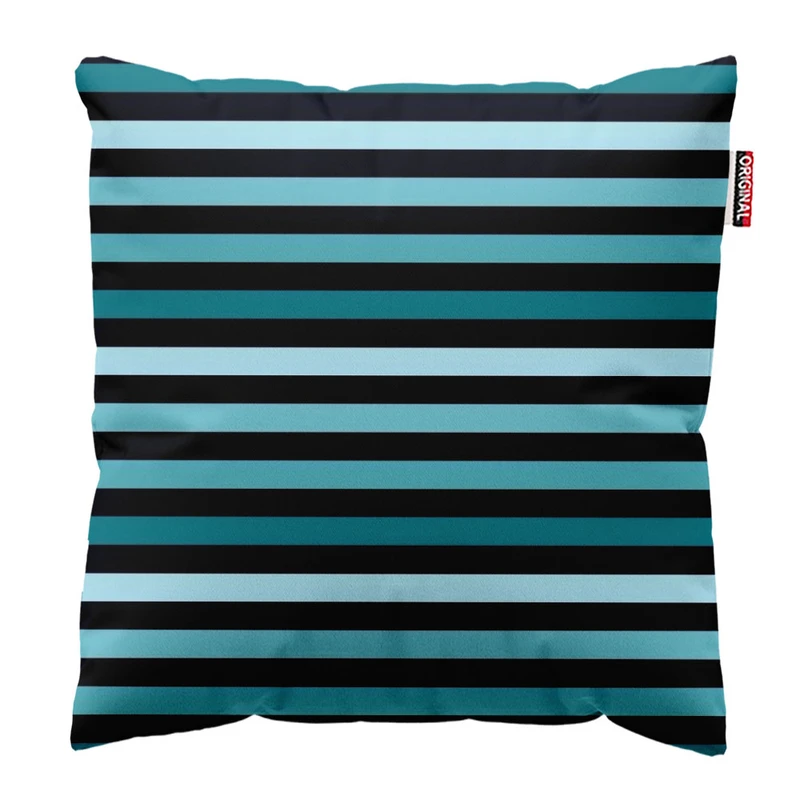 کوسن پاد آفرین طرح خط رنگی کد 3287 سایز 30*30 سانتی متر