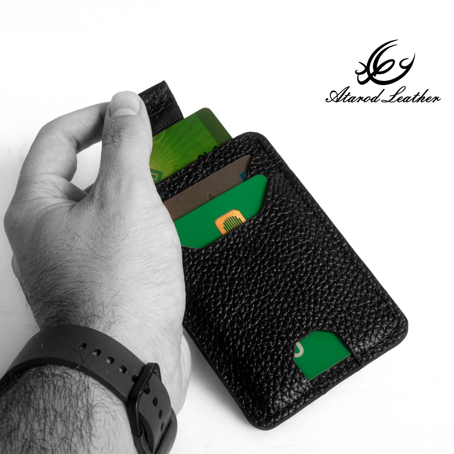 ست هدیه چرم عطارد مدل چرم طبیعی کد A75 -  - 8