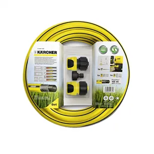 شلنگ 10 متری 3/4 با بست اتصال سریع  کرشر  مدل CONNECTION SET FOR HIGH-PRESSURE CLEANERS