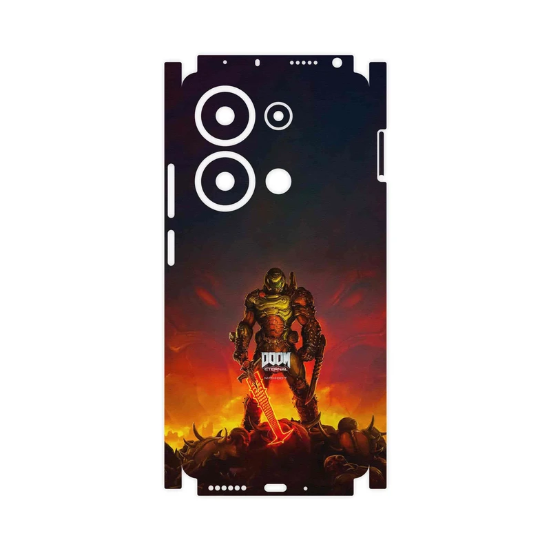 برچسب پوششی ماهوت مدل DOOM Game Series-FullSkin مناسب برای گوشی موبایل شیائومی Redmi Note 13 Pro 4G