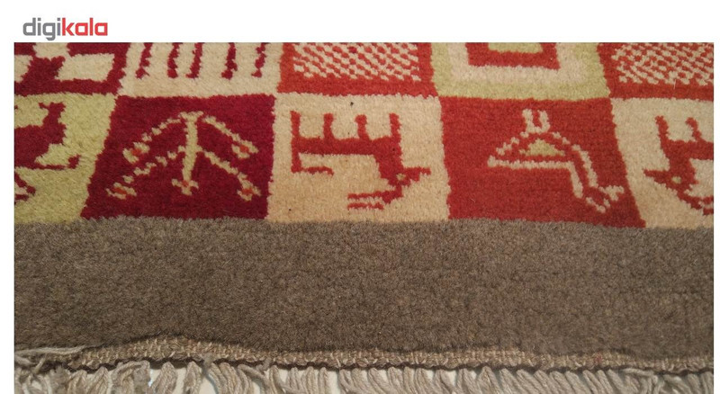 گبه دستبافت یک و نیم متری نرمین کسا کد NKP.N 133