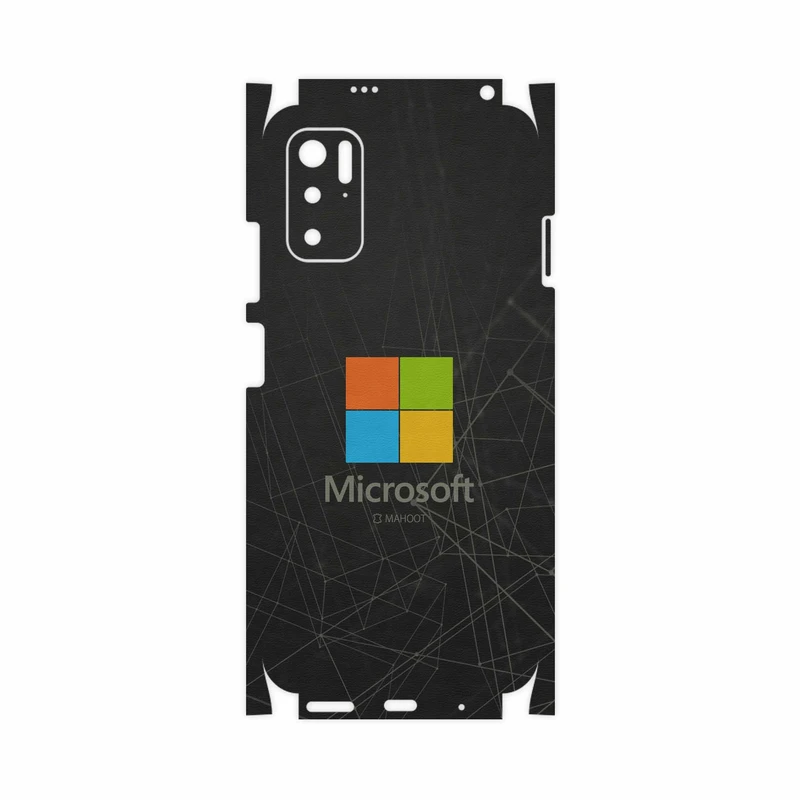 برچسب پوششی ماهوت مدل Microsoft-Logo-FullSkin مناسب برای گوشی موبایل نوکیا G10