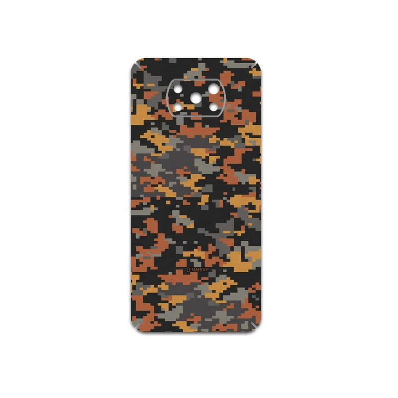 برچسب پوششی ماهوت مدل Army-Autumn-pixel مناسب برای گوشی موبایل شیائومی Poco X3 Pro