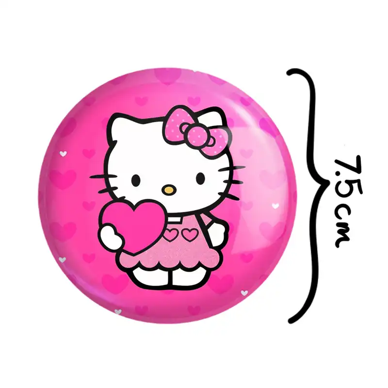 آینه جیبی خندالو طرح هلو کیتی مدل تاشو کد 24770