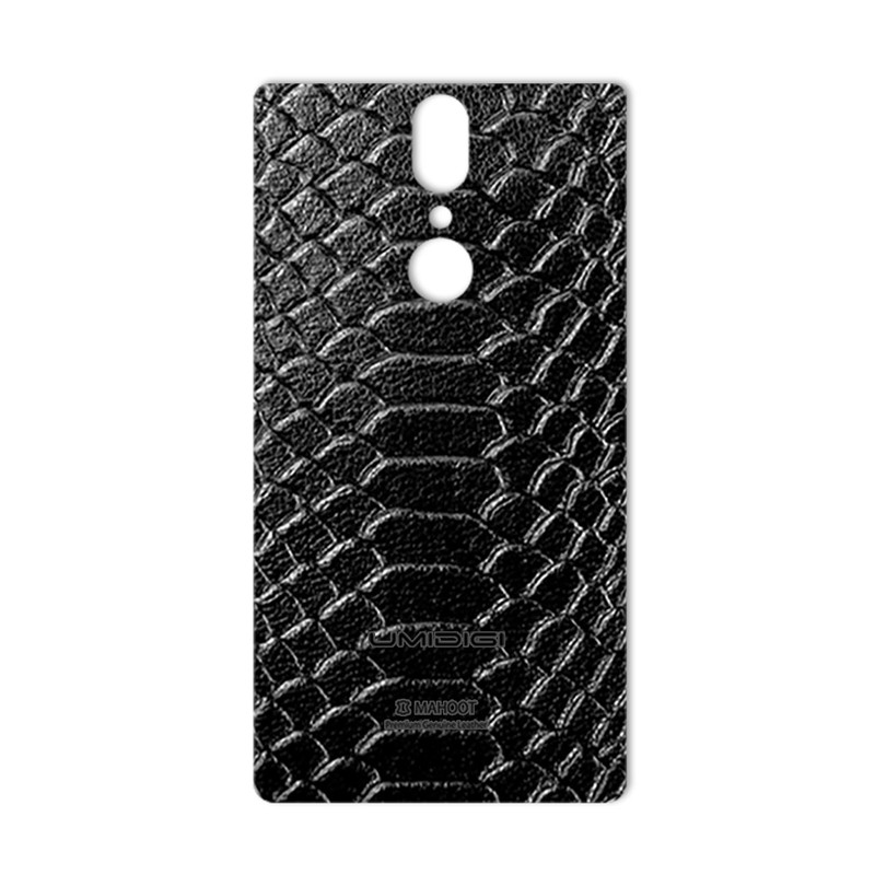 برچسب پوششی ماهوت مدل Snake-Leather مناسب برای گوشی موبایل یومی Crystal