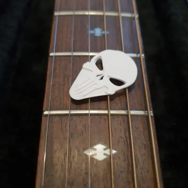 پیک گیتار مدل skull بسته دو عددی