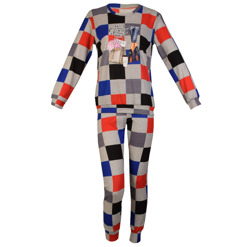 ست تی شرت و شلوار زنانه مدل chh1